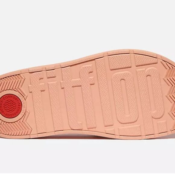 FitFlop Gen Ff Padded Strap Leather Toe-Post Sandals- Blushy - Picture 5 of 15